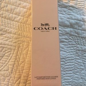 New Coach body lotion